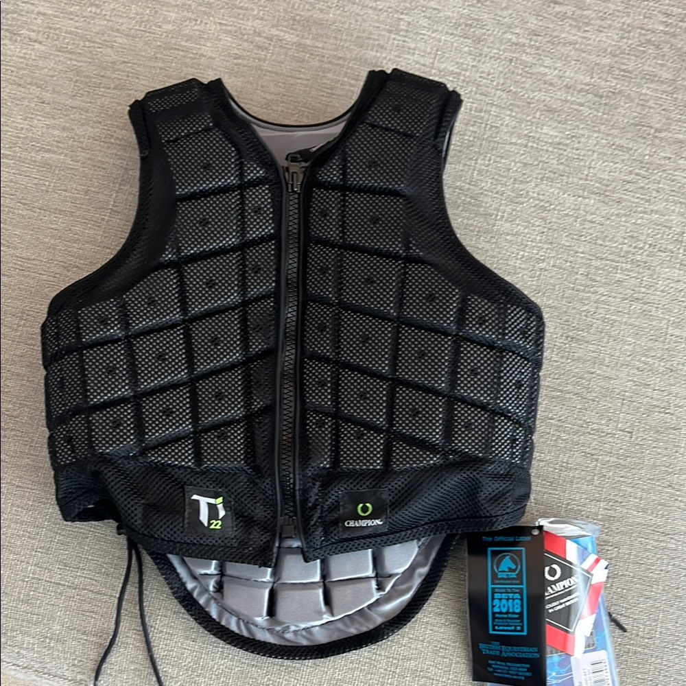 Champion Black Mesh Protective Vest